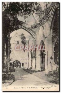 Old Postcard Jumieges Abbey Jumieges Old Ruins