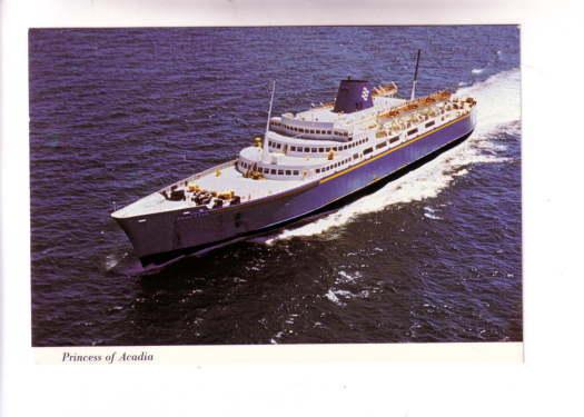 Princess of Acadia, CN Marine Ferry, Saint John New Brunswick to Digby Nova S...