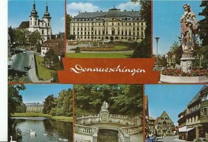 Germany Postcard - Views of Donaueschingen  ZZ801