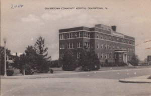 Postcard Quakertown Community Hospital Quakertown PA