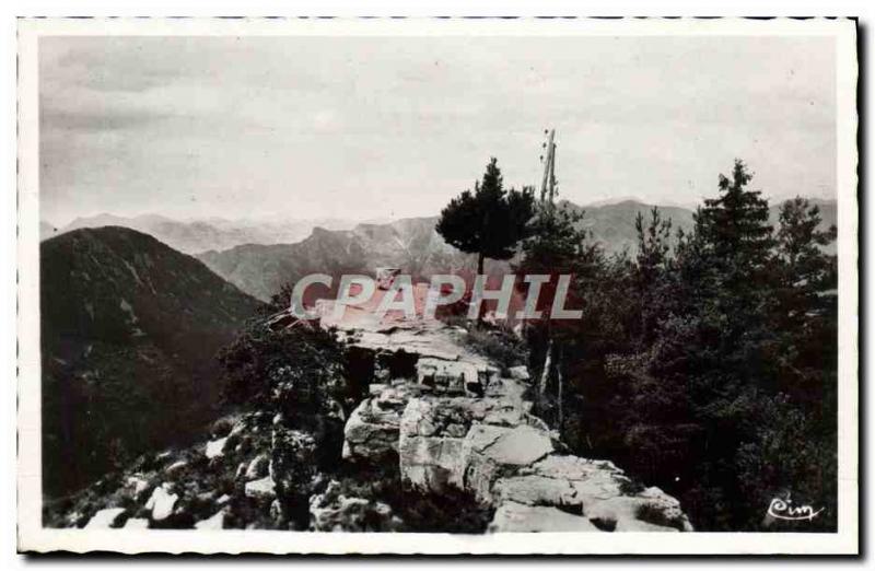 Postcard Old Peira Cava Table d & # 39orientation
