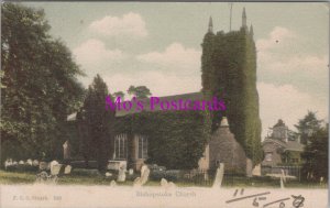 Hampshire Postcard - Bishopstoke Church, F.G.O Stuart. Posted 1907 -   RS37943