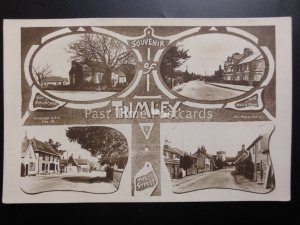 Suffolk TRIMLEY 4 Image Multiview THE STREET / HIGH ROAD - Old RP PC by A.F.C 39