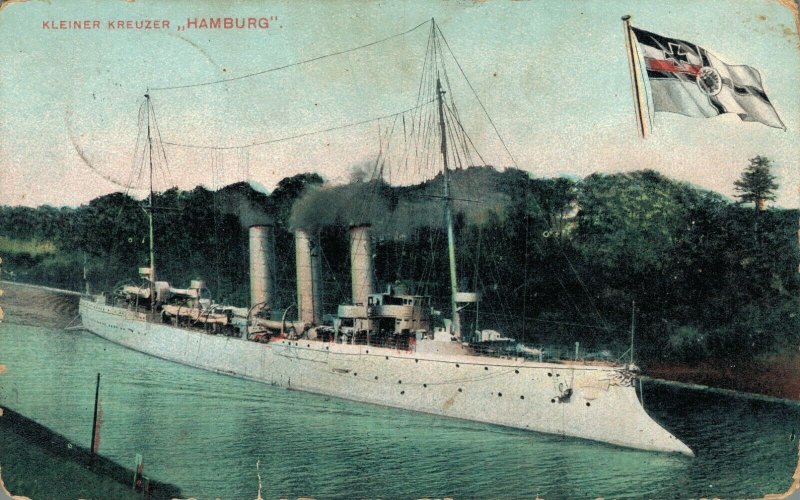Battleship Kleiner Kreuzer Hamburg 06.34 