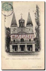 Old Postcard Anet Castle of Diane de Poitiers The chapel