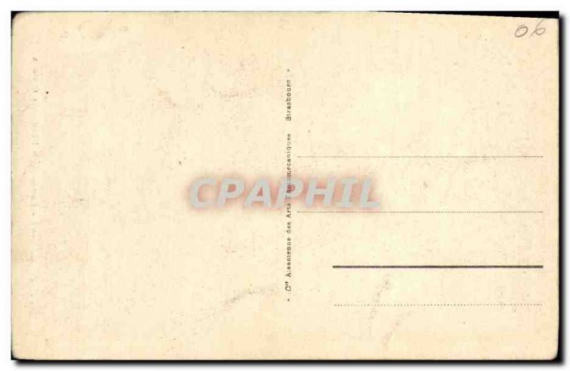 Old Postcard Morgat Entree cave birds