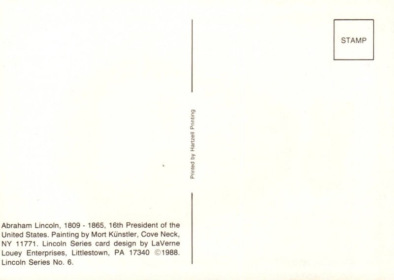 Abraham Lincoln,Mort Kunstler Painting