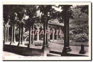 Postcard Old Toulouse Museum Grand Cloitre des Augustins