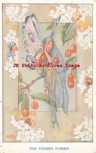 Margaret W. Tarrant, Medici Society, Fairies in Our Garden, Cherry Fairies