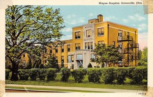 Wayne Hospital Greenville, Ohio USA