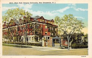 Main Hall, Rutgers University in New Brunswick, New Jersey