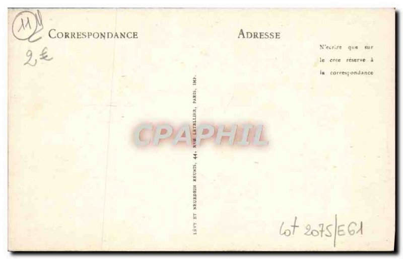 Old Postcard Carcassonne The High Strings