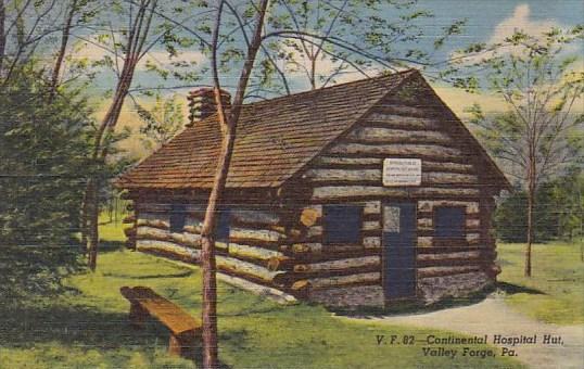 Continental Hospital Hut Valley Forge Pennsylvania