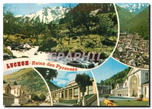 Postcard Modern Traversing the Pyrenees Luchon Haute Gne Various aspects of t...