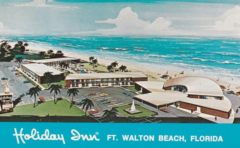FT. WALTON BEACH, Florida, 1950-60s; Holiday Inn, U.S. Hwy. 98 and Santa Rosa...