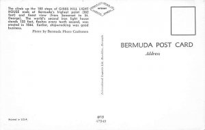 Gibbs Hill Lighthouse Bermuda Postcard