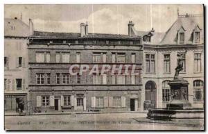 Postcard Old St Flour Cantal Former home of the Consul