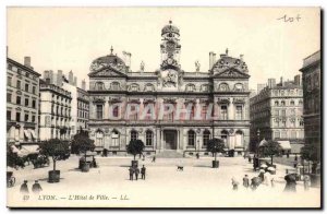 Lyon L & # 39Hotel City - Old Postcard