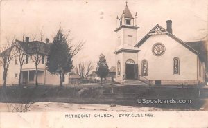 Methodist Church in Syracuse, Nebraska