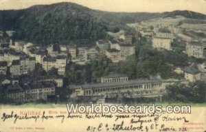 Blick von der Hubertusburg Karlsbad Austria 1904 