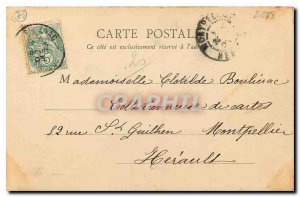 CARTE Postale Old Paris Panorama of the City