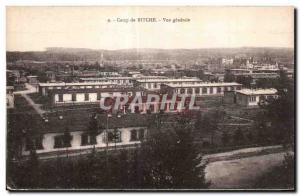 Old Postcard View Bitche Camp Army General