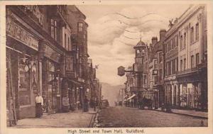 England High Street & amp  Town Hall Tuck 1922