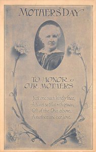 Mothers Day Greetings Leedey Oklahoma Event Invitation Postcard AA60744