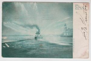 Fire Boat in Action NYC