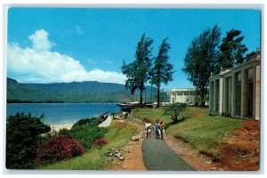 c1960 Hanalei Plantation Island Resort Hotel South Pacific Kauai Hawaii Postcard