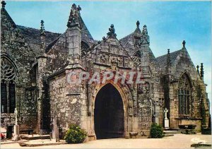 Postcard Modern Runan (C of A) Church of the fourteenth century