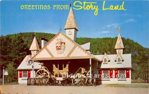 Exact replica of the famous English Coroantion Coach, Story Land Glen, New Ha...