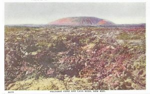 Lava Beds and Volcanic Cones New Mexico a Fred Harvey Card #2678