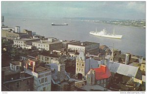 Birdseye, Ships in the Harbour, St Hayacinthe, Quebec, Canada, PU-1969