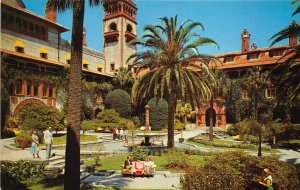 St. Augustine Florida 1960s Postcard Ponce De Leon Hotel 