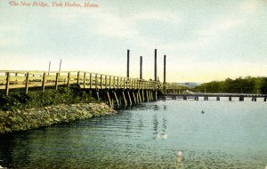 ME - York Harbor. The New Bridge