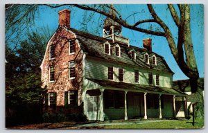 Long Island New York~Clinton Academy On East Hampton Main Street~1950s Postcard