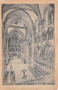 BF36633 buckfast abbey chbvrcb devon the choir uk