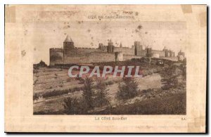 Postcard Old Cite Carcassonne South East Coast