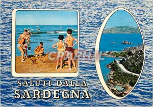 Postcard Modern Saluti Dalla Sardegna