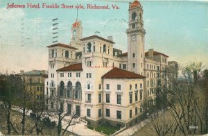 VA, Richmond, Virginia, Jefferson Hotel, Franklin Street; No. 530-5