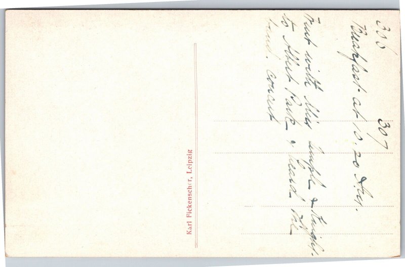 Postcard Germany Leipzig - Palmengarten