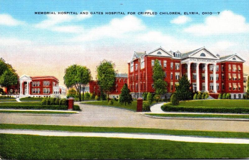 Ohio Elyria Memorial Hospital and Gates Hospital For Crippled Children