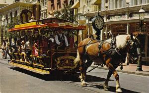 Walt Disney World 0100-10100H Journey Down Main Street,Vintage Postcard
