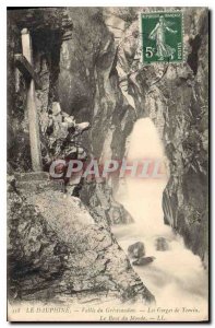 Old Postcard The Dauphine Vallee du Gresivaudan Gorges Tencin Le Bout du Monde