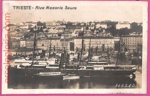 af8129 - ITALY - VINTAGE POSTCARD - 1919 - Ship Achille Navi TRIESTE-