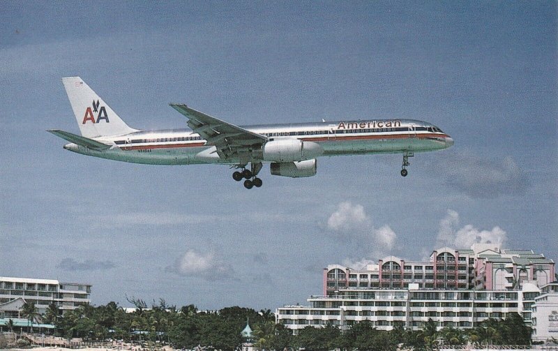 Naetherland Antilles St Maarten American Airlines Boeing B-757-223 sk7239