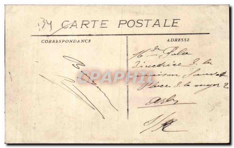 Sete - This - Les Halles Centrales - Old Postcard