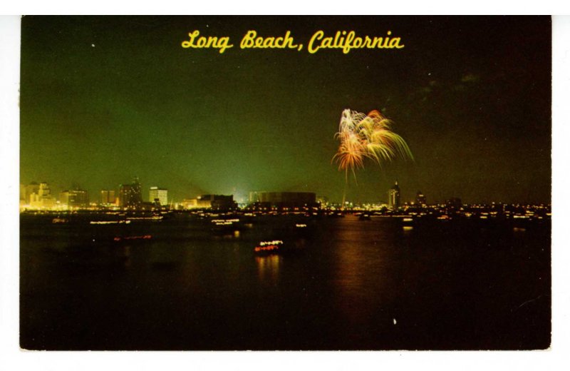 CA - Long Beach. Fireworks