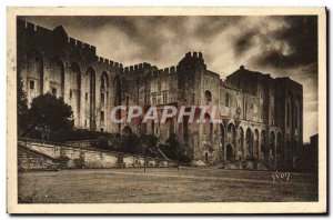 Old Postcard Avignon Palais Des Papes